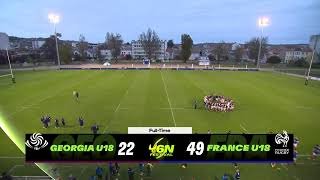 Georgia v France | Under 18's Men's Six Nations | Day One