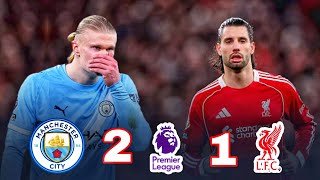 قمة الدوري الانجليزي 🔥 مباراة مانشستر سيتي وليفربول 2-1 الدوري الانجليزي 2026 تعليق عربي جوده عاليه