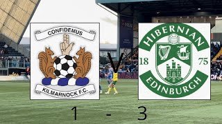 Kilmarnock v Hibernian 1-3 Killie lose once again