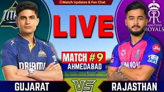 GT vs RR, 9th Match IPL 2026 | Live Cricket Match Today | Gujarat vs Rajasthan Live | IPL 2026