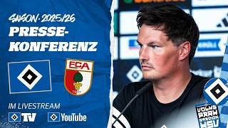 RE-LIVE: PRESSEKONFERENZ MIT MERLIN POLZIN | HSV vs. FCA