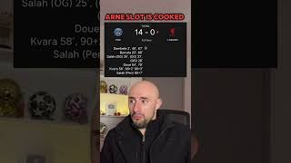 PSG ARE GOING TO GET ARNE SLOT SACKED…LIVERPOOL ARE COOKED 💀😭