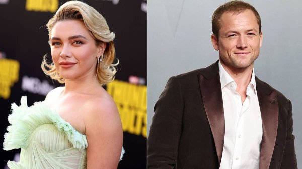 Florence Pugh and Taron Egerton prove spring is the season of love in Hollywood