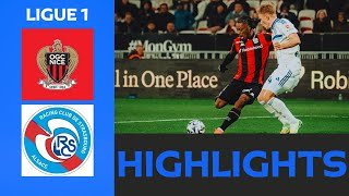 Nice - Strasbourg | 1-1 | Highlights | Ligue 1 2025-26 | nice strasbourg