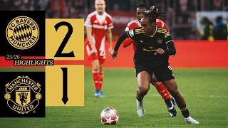 We Bow Out Of Europe | Bayern Munich v Man Utd | Highlights