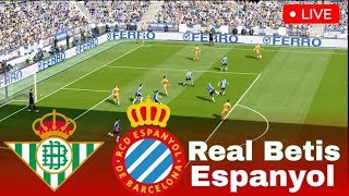 Real Betis vs Espanyol LIVE 🔴 La LIga 25/2026 ⚽ Simulation VideoGame