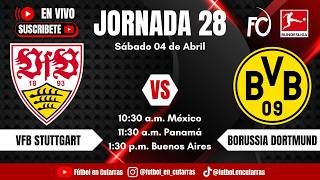 VfB Stuttgart VS Borussia Dortmund | BUNDESLIGA | Jornada 28