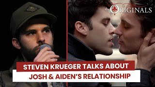 Steven Krueger talks about Josh & Aiden and portraying a LGBTQIA+ character in The Originals.