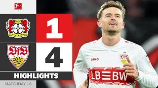Stuttgart Leave Bayer NO CHANCE! | BAYER 04 LEVERKUSEN - VFB STUTTGART | Highlights | Bundesliga