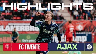Three goals in seven minutes! ⏳ | Highlights FC Twente - Ajax | VriendenLoterij Eredivisie