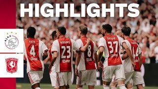 Highlights Ajax - FC Twente | Eredivisie