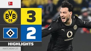 WHAT A COMEBACK! | BORUSSIA DORTMUND - HAMBURGER SV | Highlights | Matchday 27 – Bundesliga 2025/26