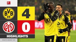 Ryerson's 4 assists! | BORUSSIA DORTMUND - MAINZ 05 | Highlights | Matchday 22 – Bundesliga 2025/26