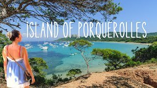 the island of porquerolles | great day trip in the french riviera (HYÈRES)