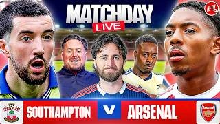 Southampton 2-1 Arsenal | Match Day LIVE | FA Cup