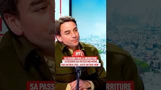 La passion de Julian Bugier : "Je réserve les restos moi-même, pas un truc chic, juste un truc bon"