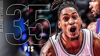 Devin Vassell HIGHLIGHTS 🎥 35 PTS as Spurs defeat the Nuggets | NBA on ESPN