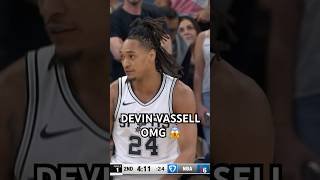 Devin Vassell with the And 1 poster!