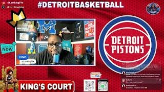 Live watch party: Pistons vs 76ers + Michigan vs Arizona Final Four! 🏀🔥