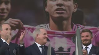 Inter Miami opens their Nu Stadium with a ribbon-cutting ceremony