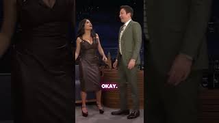 Salma Hayek teaches Jimmy Fallon Dancing