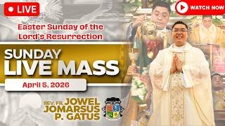 EASTER SUNDAY FILIPINO LIVE MASS TODAY ONLINE *APRIL 5, 2026* FR. JOWEL JOMARSUS GATUS