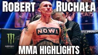 Robert Ruchała MMA HIGHLIGHTS 2026 Professional 11-2 Fighter UFC Prospect | Wieczór Walk | KSW