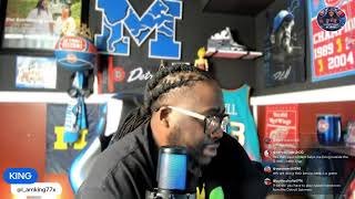 Live watch party: Pistons vs 76ers + Michigan vs Arizona Final Four! 🏀🔥