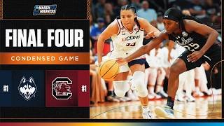 South Carolina vs. UConn - Final Four NCAA tournament extended highlights