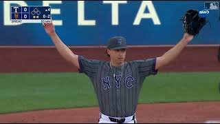 TEX@NYM: Brandon Sproat's six scoreless innings