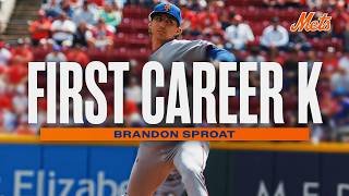 Brandon Sproat's NASTY First Career Strikeout vs Elly De La Cruz | Full At-Bat