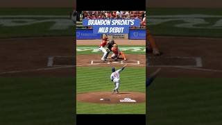 Brandon Sproat’s MLB DEBUT