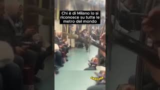 Chi è di Milano lo si riconosce su tutte le metro del mondo #milano #metro
