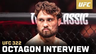 Ethyn Ewing Octagon Interview | UFC 322