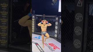 Ethyn Ewing clowning around 😂 #ufc322 #ethynewing #mmafighter #mma #knockout