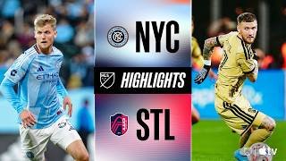 New York City FC vs. St. Louis CITY SC | Full Match Highlights
