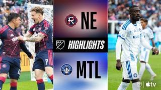 New England Revolution vs. CF Montréal | Full Match Highlights | Late Game Barrage!