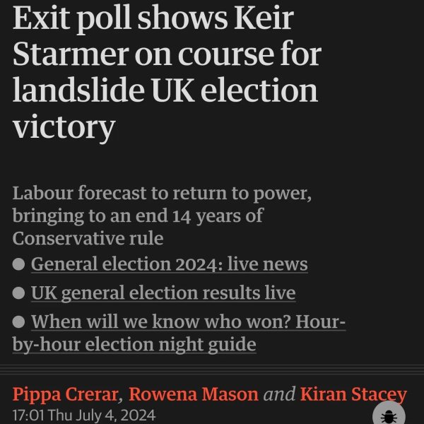 Welp, at least there's SOME bright spots. #GuardianNews