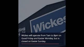 Easter DIY Opening Hours: B&Q, Wickes, Homebase, and Screwfix
