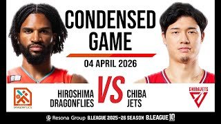 Hiroshima Dragonflies vs. Chiba Jets - Condensed Game