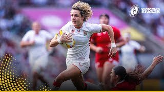 Ellie Kildunne is MAGIC 🪄 | HUGE TRY | Canada v England | Rugby World Cup 2025 | Final