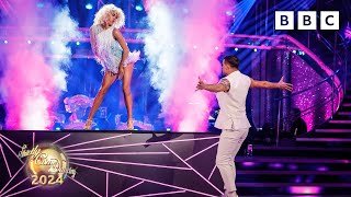 Tasha Ghouri and Aljaz Skorjanec Salsa to Something New by Girls Aloud ✨ BBC Strictly 2024