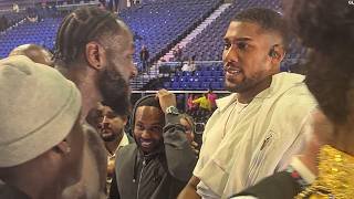 Deontay Wilder CONFRONTS Anthony Joshua "LET'S DO IT!" Immediately after Derek Chisora Win