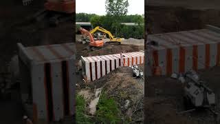 Construction of a Railway Bridge