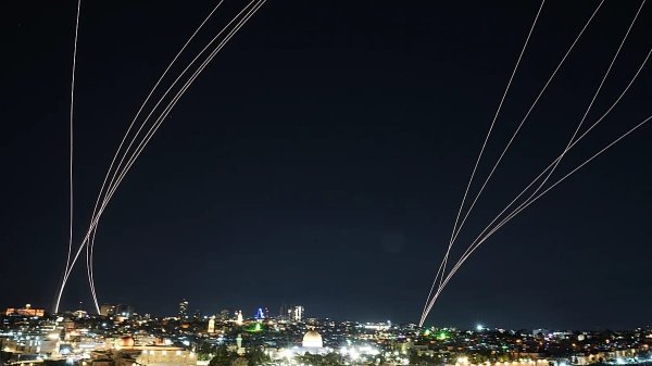 Iran launches biggest salvo of missiles in three weeks at Israel