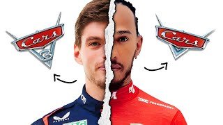 ALL FORMULA 1 Drivers in Pixar Cars