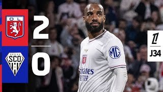 Résumé OL - Angers : Le Général Alex Lacazette en patron pour sa dernière (2-0)