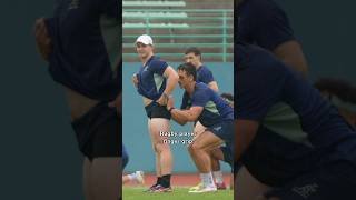 Rugby player grip ✋ #rugby
