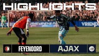 Highlights Feyenoord - Ajax | VriendenLoterij Eredivisie
