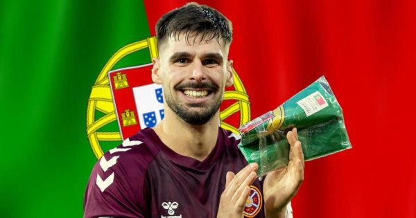 Claudio Braga is on the radar of the Portugal national team after Hearts attention